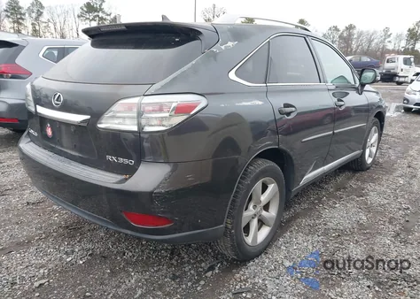 2010 Lexus Rx 350 из США, поврежденный, VIN 2T2BK1BA4AC034184